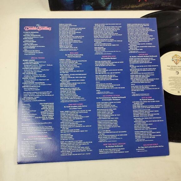Doobie Brothers - Step By Step Vinyl Record Album LP Vintage - Picture 4 of 8